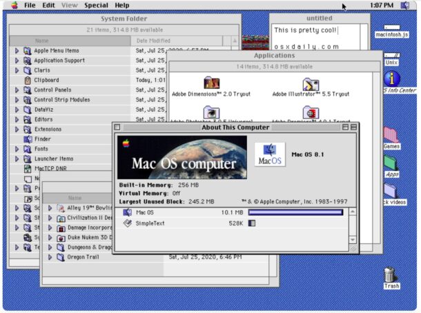javascript mac emulator